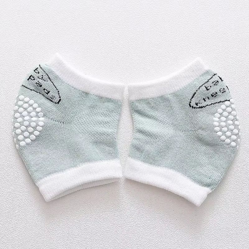 Newborn Autumn Terry Baby Socks Elbow Toddler Crawling Knee Baby Children Knee Pads Smiling Face Knee Pads