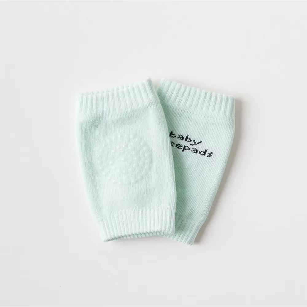 Newborn Autumn Terry Baby Socks Elbow Toddler Crawling Knee Baby Children Knee Pads Smiling Face Knee Pads